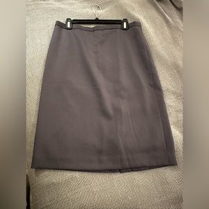 J.Crew gray wool pencil skirt, size 10